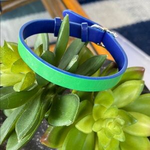 Keep Collective Green / Navy Reversible Charm Bracelet